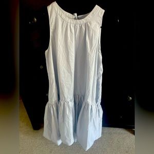 Women’s Maternity Baby blue dress. It says size 0 on tag.